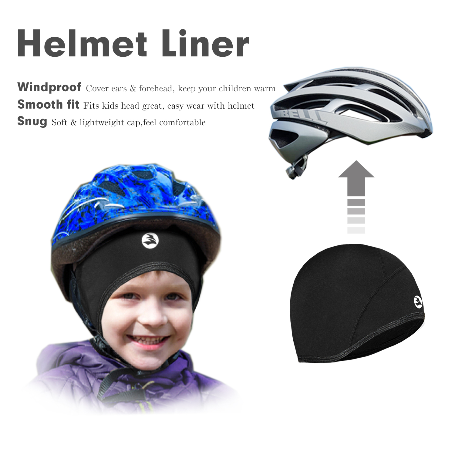 Kids Thermal Helmet Liner Lightweight Teens Thin Skull Caps Cover Ears Beanie Child Running Hats For Boy Girl From China Manufacturer Empirelion